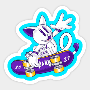 YAKO SKATE Sticker